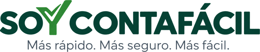 Soy ContaFácil. Más rápido. Más seguro. Más fácil.